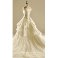 off The Shoulder Soft Flowing Wedding Gown